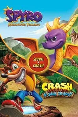  Spyro + Crash Remastered Game Bundle  cover