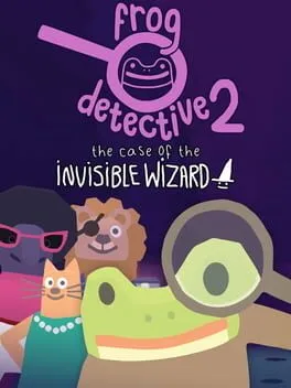  Frog Detective 2: The Case of the Invisible Wizard  cover
