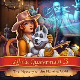  Alicia Quatermain 3: The Mystery of the Flaming Gold  cover