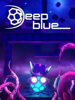 Deep Blue 3D Maze in Space  cover