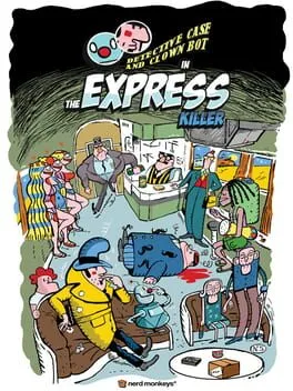  Detective Case and Clown Bot in: The Express Killer  cover