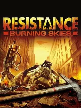  Resistance: Burning Skies  cover