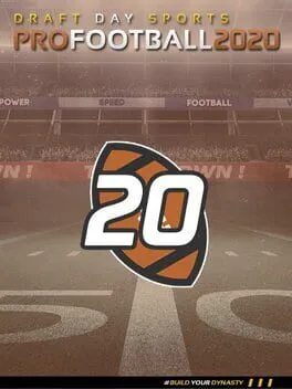  Draft Day Sports: Pro Football 2020  cover
