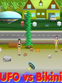  UFO vs Bikini  cover