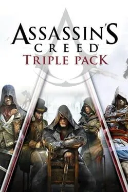  Assassin's Creed Triple Pack: Black Flag, Unity, Syndicate  cover