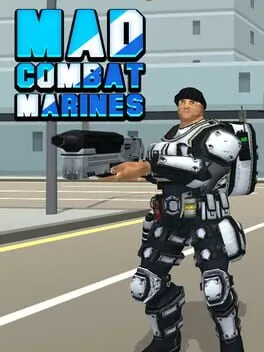  Mad Combat Marines  cover