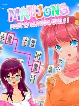  Mahjong Pretty Manga Girls  cover
