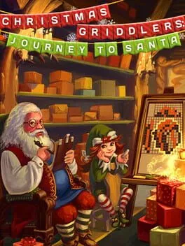  Christmas Griddlers Journey to Santa  cover