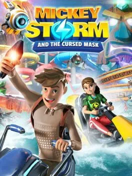  Mickey Storm and the Cursed Mask  cover