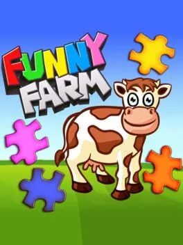  Funny Farm Animal Jigsaw Puzzle Game for Kids and Toddlers  cover