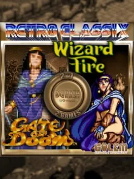  Retro Classix 2-in-1 Pack: Gate of Doom & Wizard Fire  cover