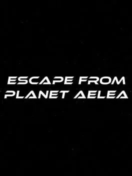  Escape From Planet Aelea  cover