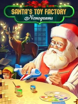  Santa's Toy Factory Nonograms  cover