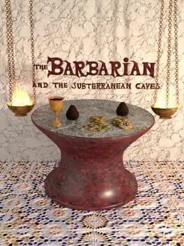  The Barbarian and the Subterranean Caves  cover