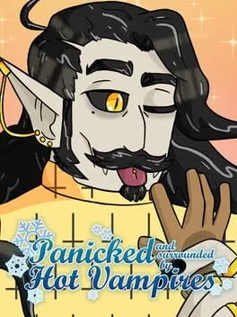  Panicked and Surrounded by Hot Vampires  cover
