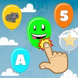  Balloon Pop for Toddlers & Kids: Learn Numbers, Letters, Colors & Animals  cover
