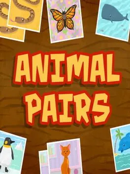 Animal Pairs: Matching & Concentration Game for Toddlers & Kids  cover