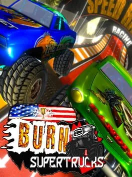  Burn! SuperTrucks  cover