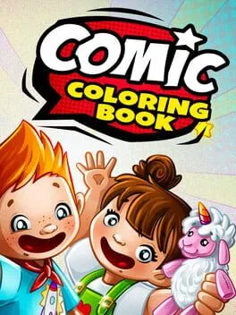  Comic Coloring Book  cover