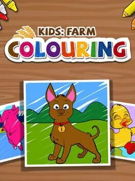  Kids: Farm Coloring  cover