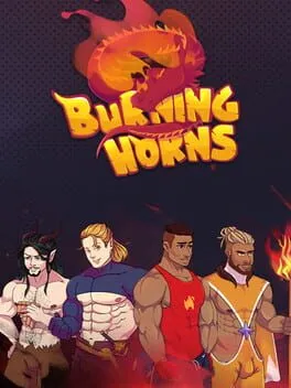  Burning Horns: A Bara Isekai JRPG  cover