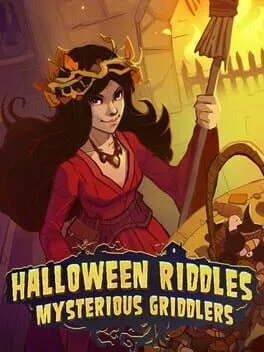  Halloween Riddles Mysterious Griddlers  cover