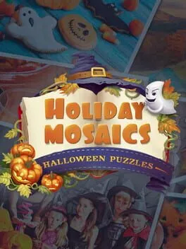  Holiday Mosaics: Halloween Puzzles  cover
