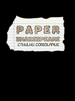  Paper Shakespeare: Cthulhu Coriolanus  cover