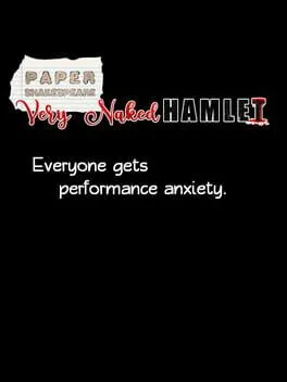  Paper Shakespeare: Very Naked Hamlet  cover