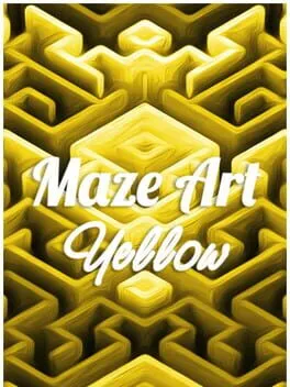  Maze Art: Yellow  cover