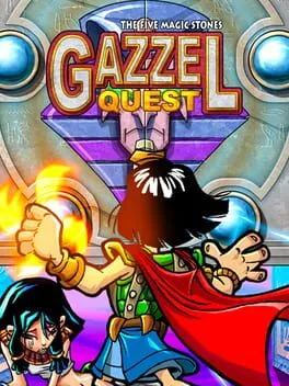  Gazzel Quest: The Five Magic Stones  cover