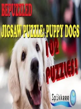  Bepuzzled Puppy Dog Jigsaw Puzzle  cover