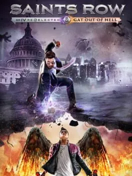  Saints Row IV: Re-Elected & Gat out of Hell  cover