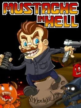  Mustache in Hell  cover