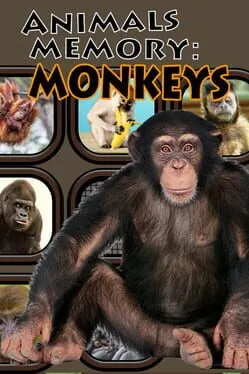  Animals Memory: Monkeys  cover