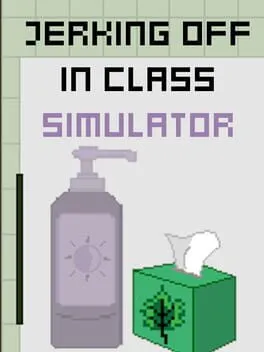  Jerking Off in Class Simulator  cover