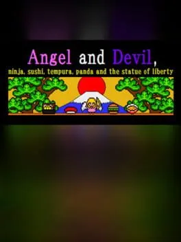  Angel and Devil, Ninja, Sushi, Tempura, Panda and the Statue of Liberty  cover