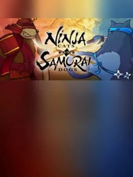  Ninja Cats vs Samurai Dogs  cover