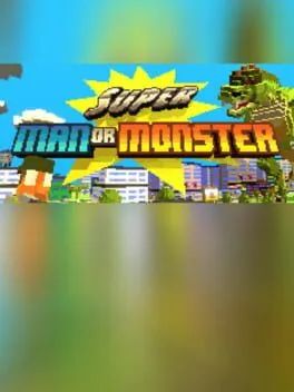  Super Man Or Monster  cover