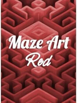  Maze Art: Red  cover