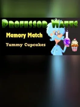  Professor Watts Memory Match: Yummy Cupcakes  cover