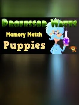  Professor Watts Memory Match: Puppies  cover