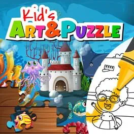  Kid's Art & Puzzle  cover
