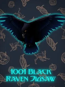  1001 Black Raven Jigsaw  cover