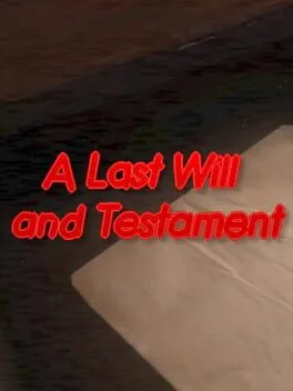  A Last Will and Testament  cover