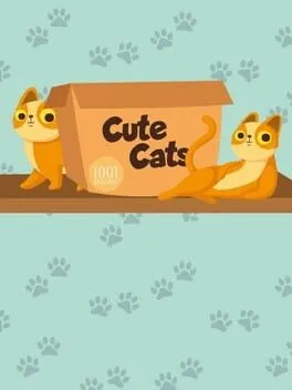  1001 Jigsaw. Cute Cats  cover