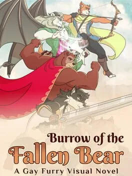  Burrow of the Fallen Bear: A Gay Furry Visual Novel  cover