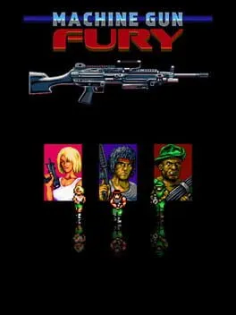  Machine Gun Fury  cover