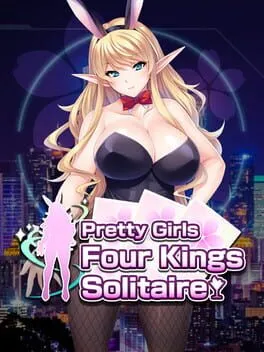  Pretty Girls Four Kings Solitaire  cover