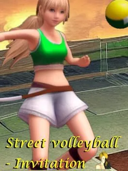  Street volleyball: Invitation  cover